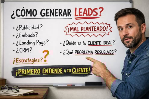 ¿Cómo generar leads? (y por qué esta pregunta está mal planteada)