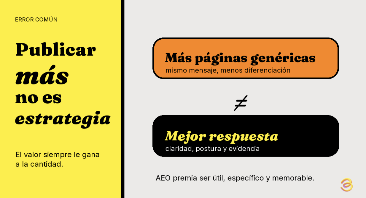 AEO marketing: de aparecer en Google a ser respuesta