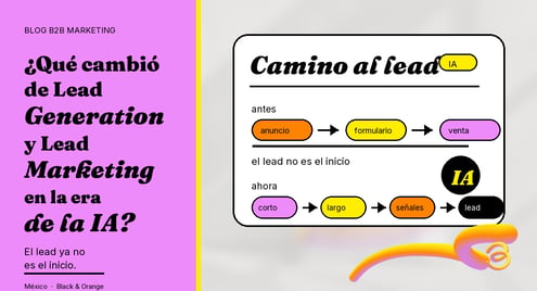 ¿Qué cambió de Lead Generation y Lead Marketing en la era de la IA?