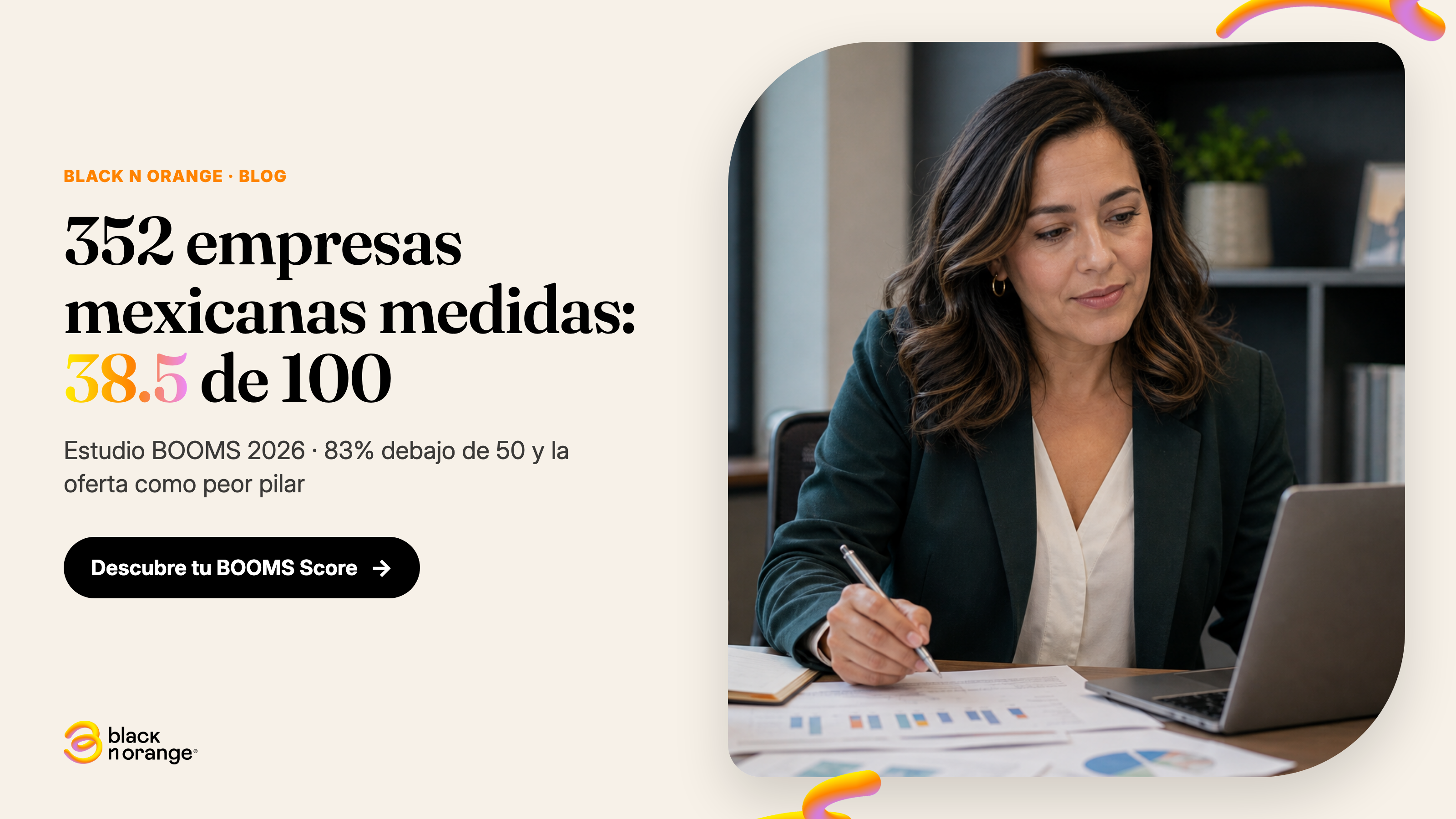 352 empresas mexicanas medidas: 38.5 de 100
